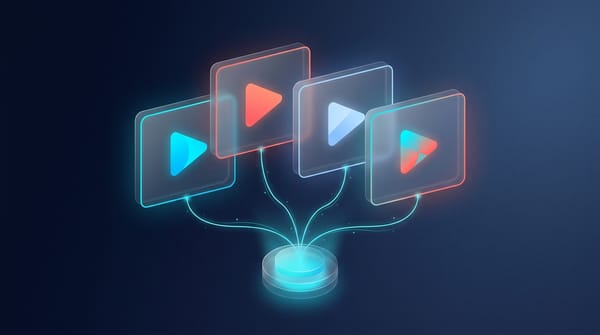 Hero illustration for Running Multiple YouTube Channels Without Losing Your Mind