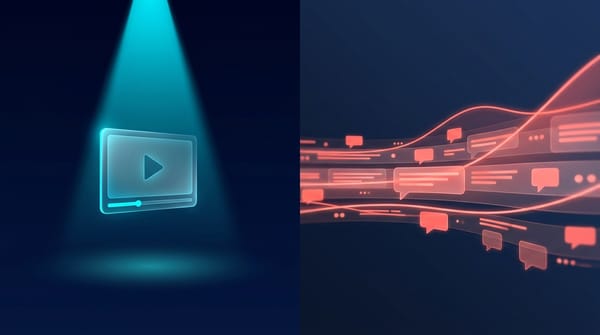 Hero illustration for BeyondComments vs OneTube in 2026: One-Shot Video Analysis vs Continuous Comment Intelligence